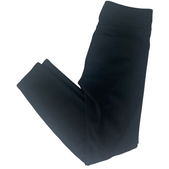 Ann Taylor Ankle Pant In Seasonless Stretch - Black- Sz 2 - Picture 3 of 9